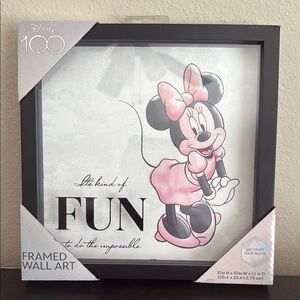Disney Minnie Mouse Framed Wall Art